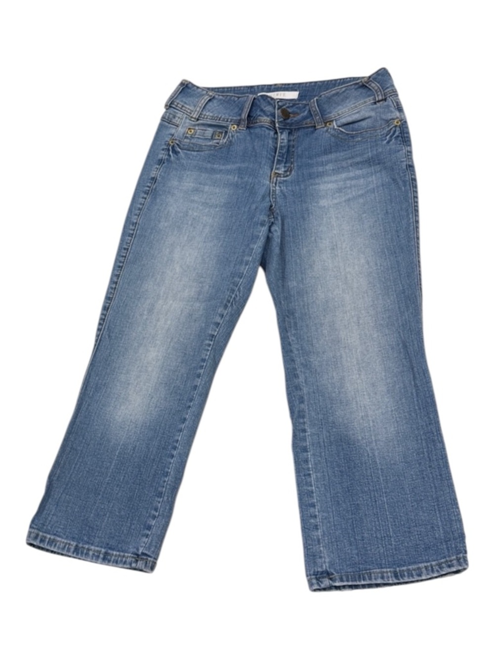 Classic Wide Leg Women's Jeans - Blue